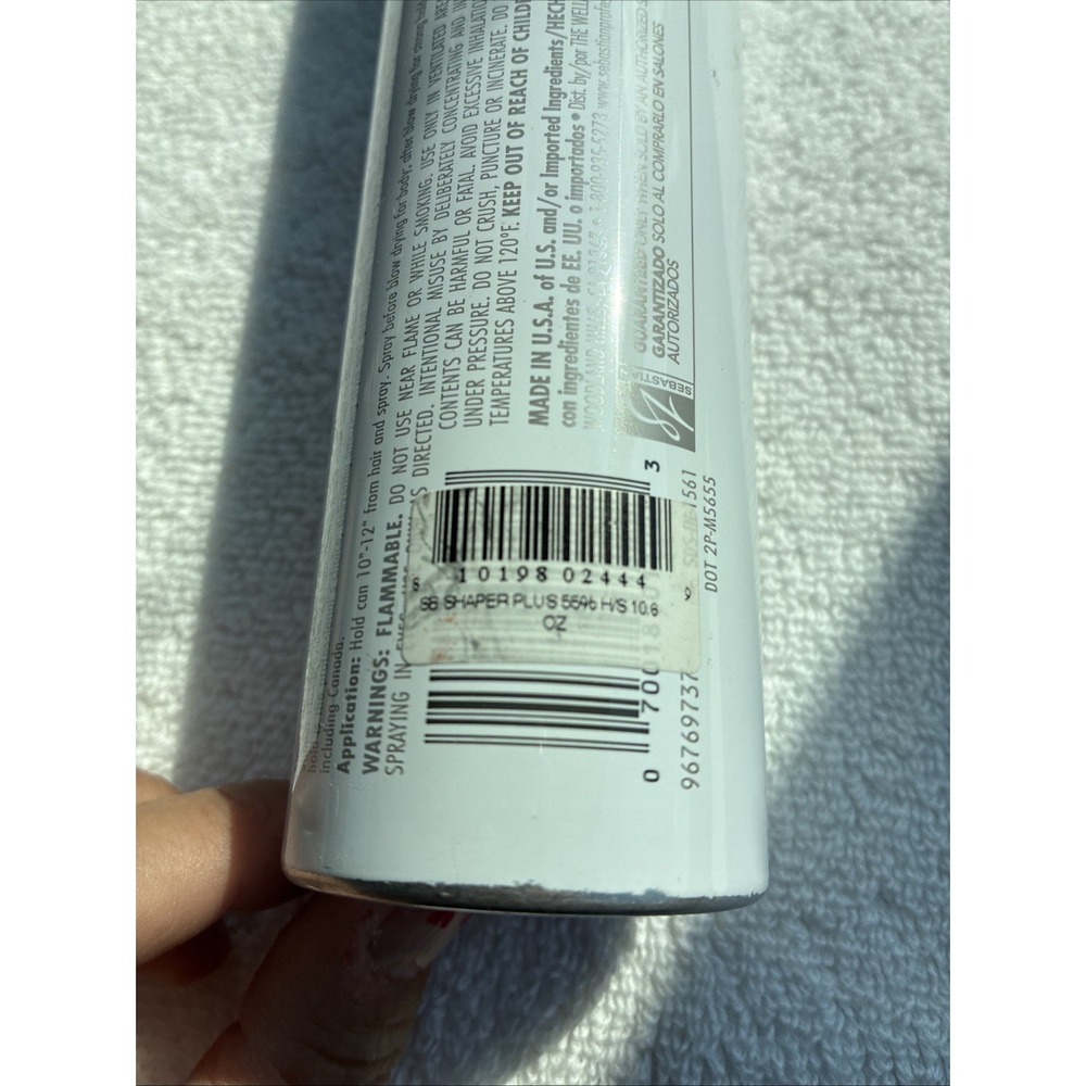 SEBASTIAN SHAPER PLUS EXTRA HOLD HAIRSPRAY EXTRA CONTROL 10.6 OZ‎ DENTED! - Picture 4 of 8